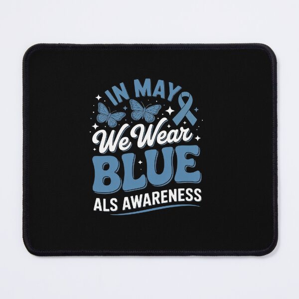 Item preview, Rainbow In May We Wear Blue ALS Awareness Month Kids Men designed and sold by Catharsiscath.