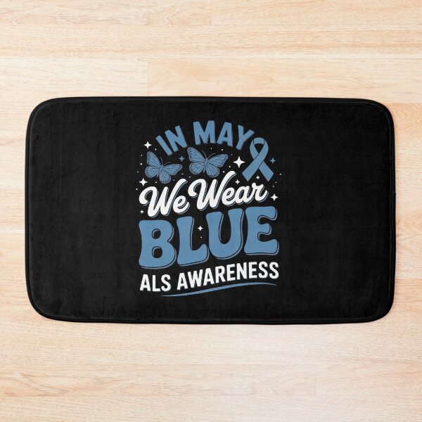 Item preview, Rainbow In May We Wear Blue ALS Awareness Month Kids Men designed and sold by Catharsiscath.