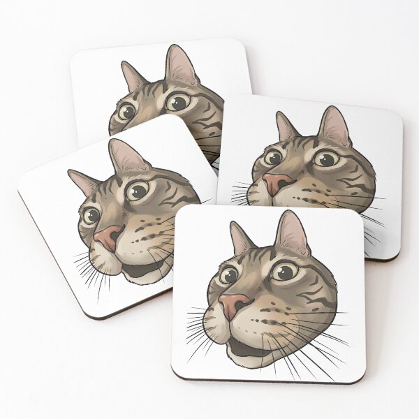 Item preview, The Confused Close-Up Cat designed and sold by Strip to Stick.