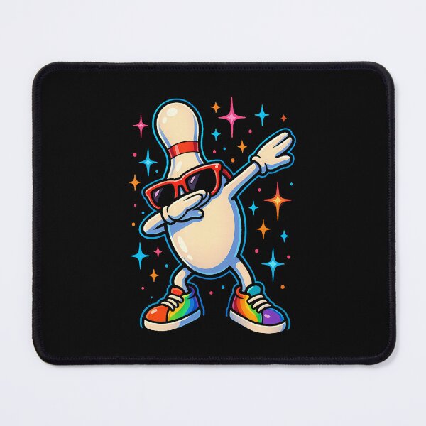 Item preview, Bowling Pin Dab Pose Humorous Funny Sports Dance Girls Boys designed and sold by malhanasbih.