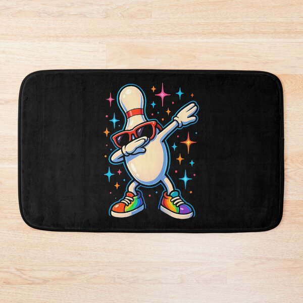 Item preview, Bowling Pin Dab Pose Humorous Funny Sports Dance Girls Boys designed and sold by malhanasbih.