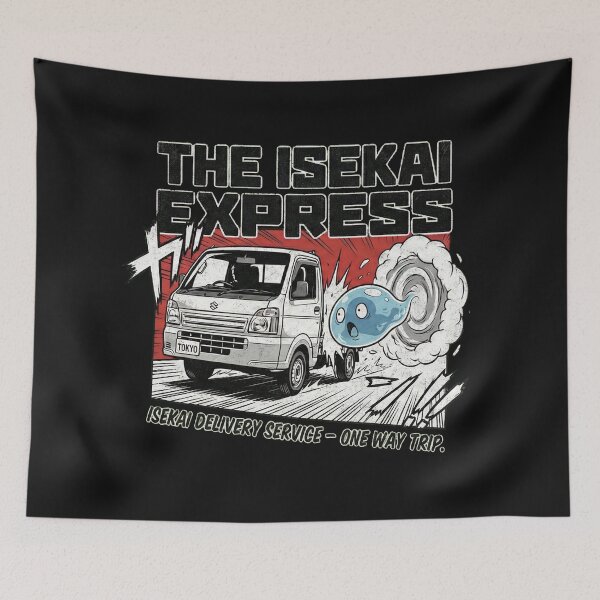 Item preview, The Isekai Express - Funny Anime Truck Kun Parody designed and sold by AdyKurniawan.