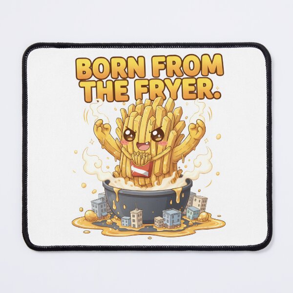 Item preview, Born From the Fryer – Cute Fries Kaiju Food Monster Design designed and sold by Snackwear Apparel.