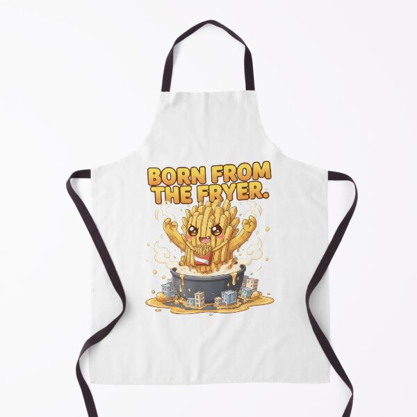 Item preview, Born From the Fryer – Cute Fries Kaiju Food Monster Design designed and sold by Snackwear Apparel.