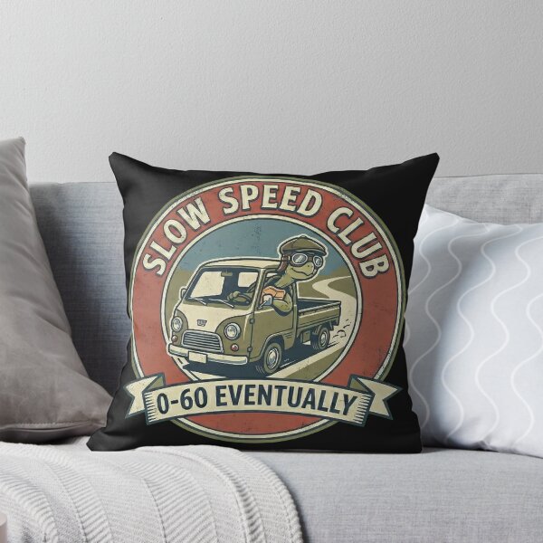 Item preview, Slow Speed Club - Funny 0-60 Eventually Turtle Mini Truck designed and sold by AdyKurniawan.