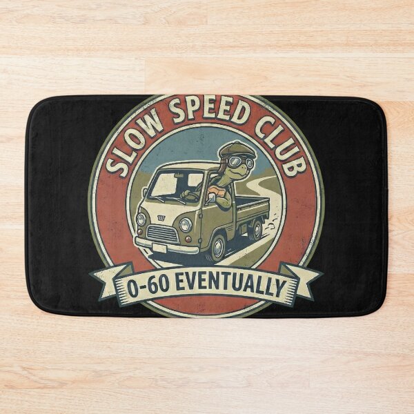 Item preview, Slow Speed Club - Funny 0-60 Eventually Turtle Mini Truck designed and sold by AdyKurniawan.