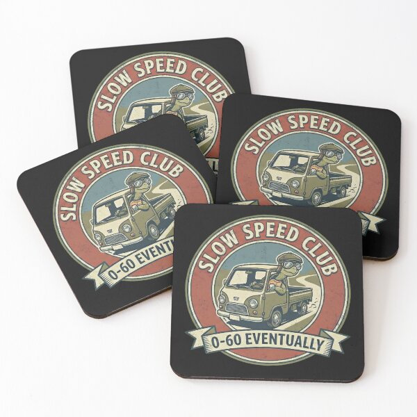 Item preview, Slow Speed Club - Funny 0-60 Eventually Turtle Mini Truck designed and sold by AdyKurniawan.