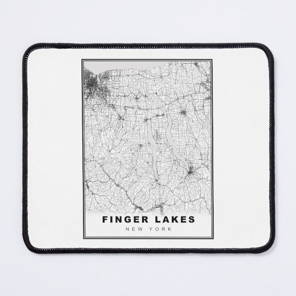 Item preview, Finger Lakes Map designed and sold by Tamas Das.