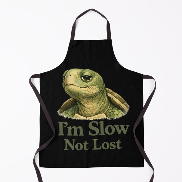 Item preview, I’m Slow Not Lost Turtle – Calm Confidence Slow Living Art designed and sold by ZuToMi.