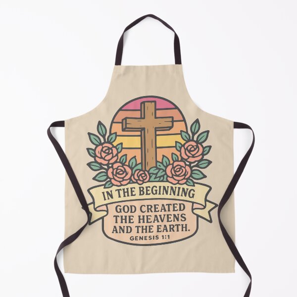 Item preview, Genesis 1:1 In The Beginning God Created The Heavens And The Earth designed and sold by plushism.