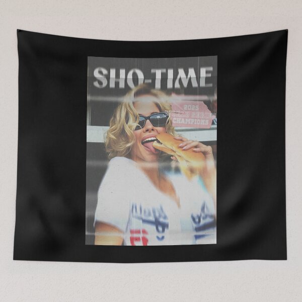 Item preview, Retro Sydney Sweeney Sho-Time World Series Baseball designed and sold by MaybelBoy.