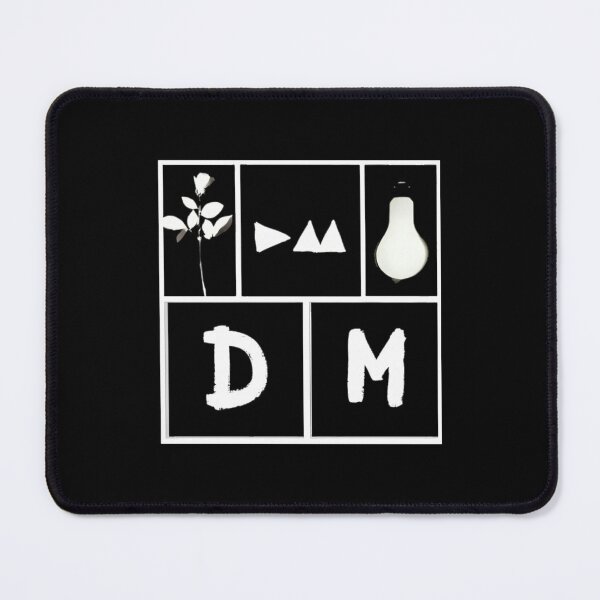 Item preview, Depeche Mode Minimal Symbol Art – Abstract Monochrome Design designed and sold by markelhovardt.