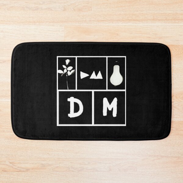 Item preview, Depeche Mode Minimal Symbol Art – Abstract Monochrome Design designed and sold by markelhovardt.