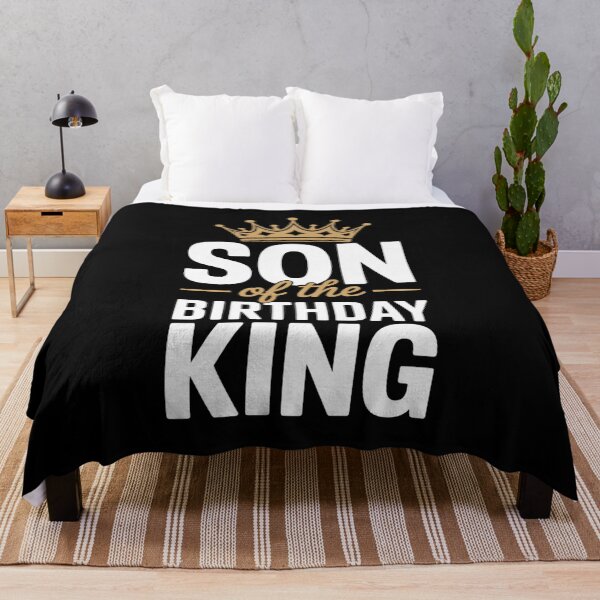 Item preview, Son Of The Birthday King Bday Party Idea For Dad designed and sold by Catharsiscath.