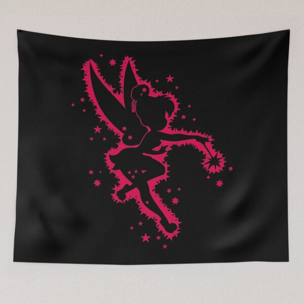 Item preview,  Tinker Bell Pink Sparkle Outline  designed and sold by WestoRyke.