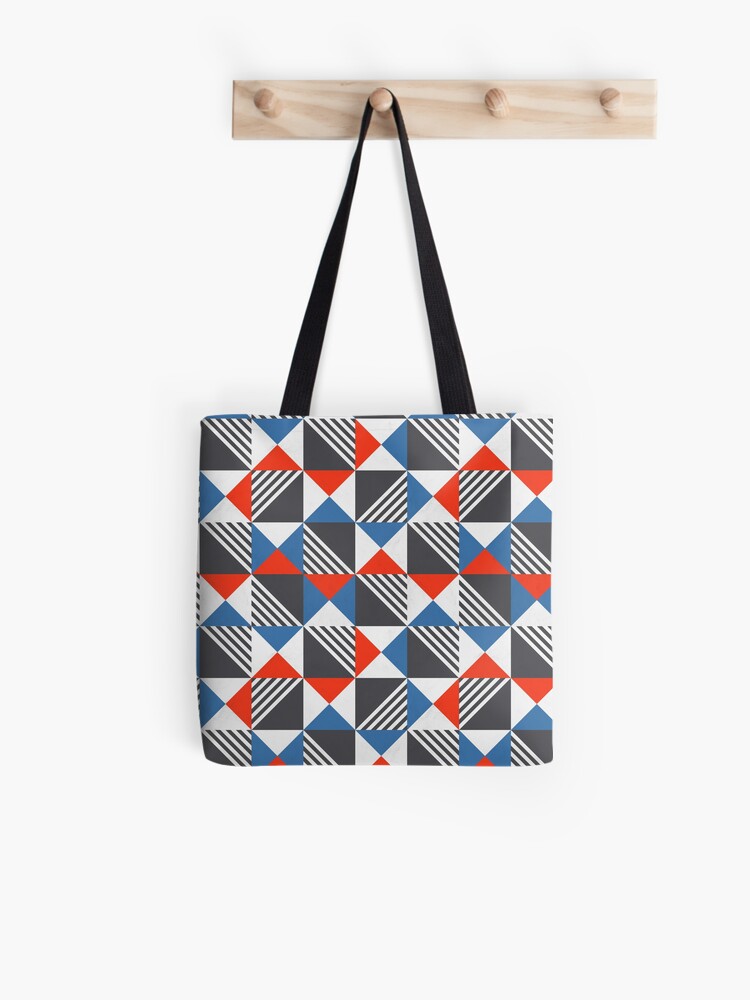 geometric triangle bag