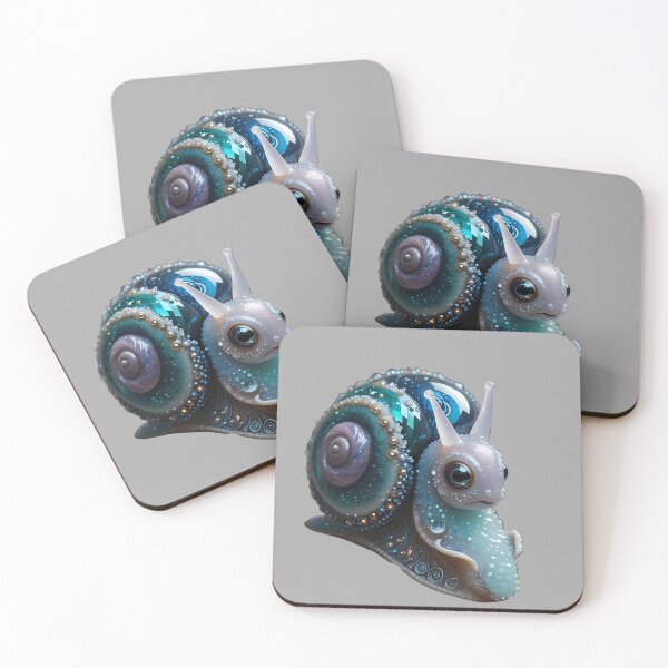 Item preview, Galactic snail with stardust details designed and sold by Mianku | Für das Leben.