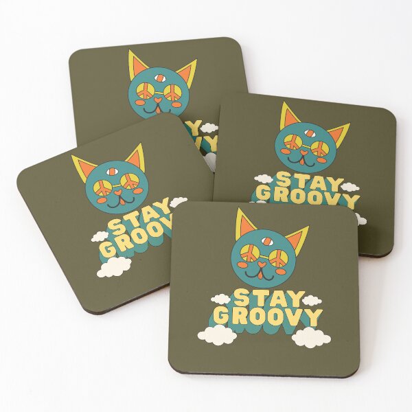 Item preview, stay groovy retro design classic design designed and sold by anandsiva2703.