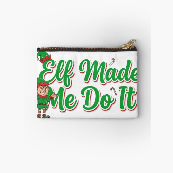 Item preview, Elf Made Me Do It Funny Christmas Shirt - Holiday Humor Tee Gift for Women Men designed and sold by VibeCraftique.