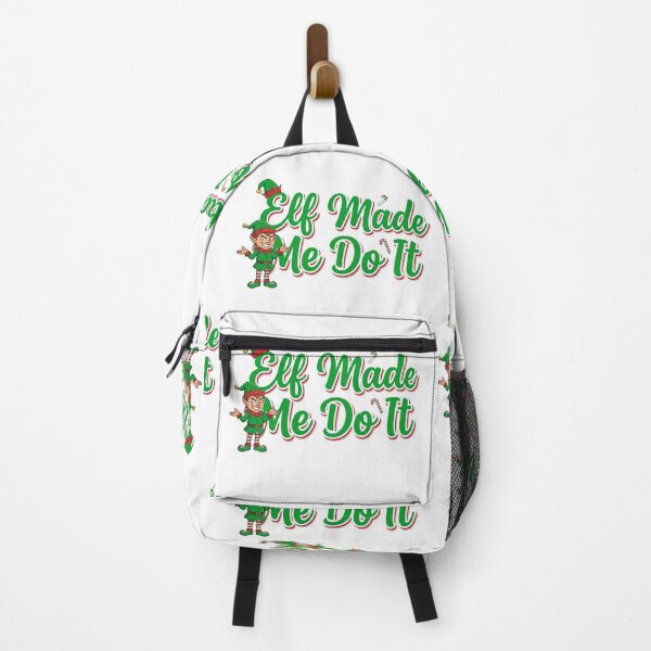 Item preview, Elf Made Me Do It Funny Christmas Shirt - Holiday Humor Tee Gift for Women Men designed and sold by VibeCraftique.