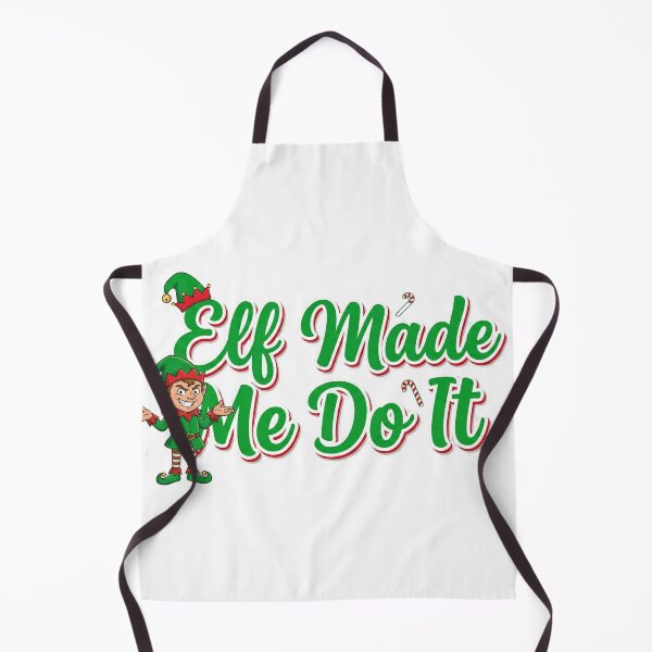 Item preview, Elf Made Me Do It Funny Christmas Shirt - Holiday Humor Tee Gift for Women Men designed and sold by VibeCraftique.