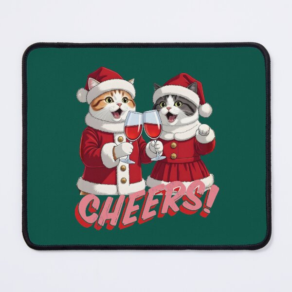 Item preview, Christmas Cats Cheers designed and sold by OMdesign10.