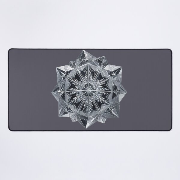 Item preview, Crystalline star with complex geometric shapes designed and sold by Mianku | Für das Leben.