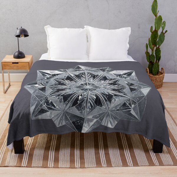 Item preview, Crystalline star with complex geometric shapes designed and sold by Mianku | Für das Leben.