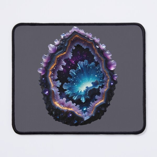 Item preview, Geode Crystal Cave with Cosmic Interior designed and sold by Mianku | Für das Leben.