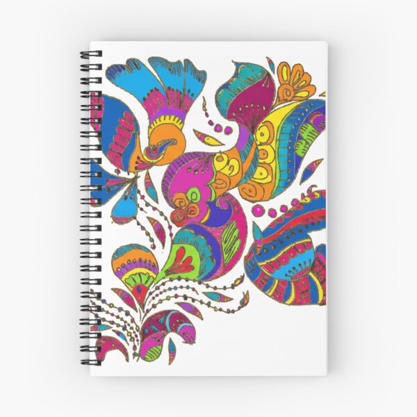 Item preview, Odisha Folk Floral Zentangle Art designed and sold by InkWhimsy Artworks.