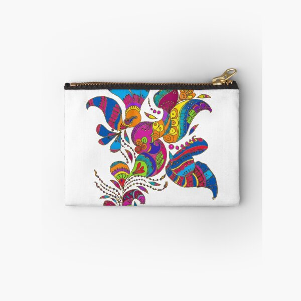 Item preview, Odisha Folk Floral Zentangle Art designed and sold by InkWhimsy Artworks.