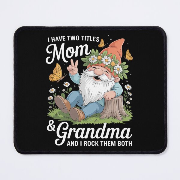 Item preview, I have two titles MOM and grandma Daisy butterflies Gnome designed and sold by repconomArt.