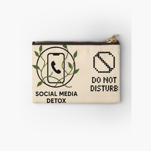 Item preview, Social Media Detox - Minimalist Digital Wellness Design designed and sold by goodcrystals.