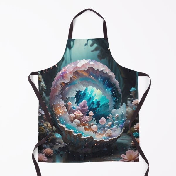 Item preview, Enchanted crystal cave with flora and fauna designed and sold by Mianku | Für das Leben.