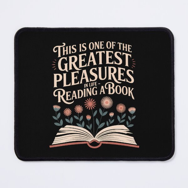 Item preview, Reading A Book One Of Life's Greatest Pleasures - designed and sold by KristyCharleen.