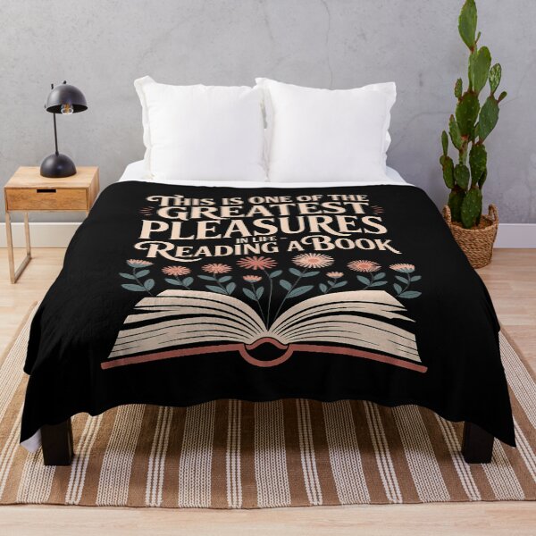 Item preview, Reading A Book One Of Life's Greatest Pleasures - designed and sold by KristyCharleen.