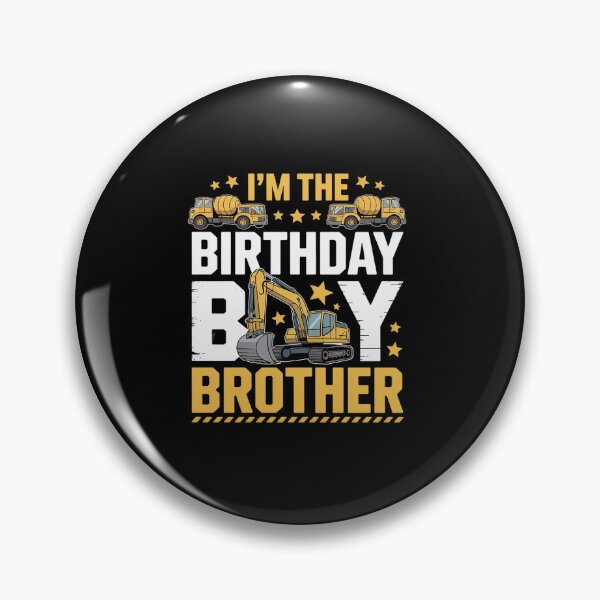 Item preview, I'm The Birthday Boy  Brother Construction Theme Bday designed and sold by repconomArt.
