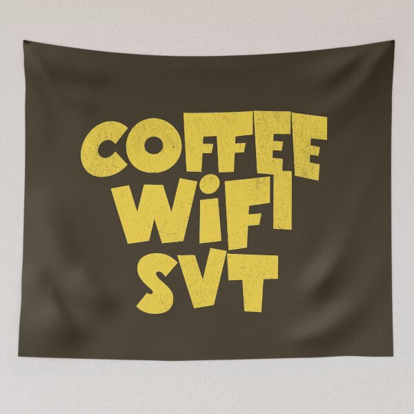 Item preview, coffee wifi svt seventeen designed and sold by Morcawork.