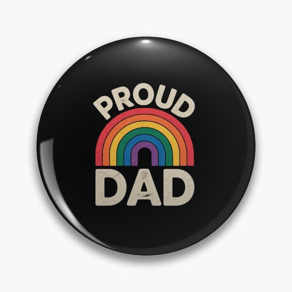 Item preview, LGBTQ Proud Dad Gay Pride LGBT Ally Rainbow Father's Day designed and sold by repconomArt.
