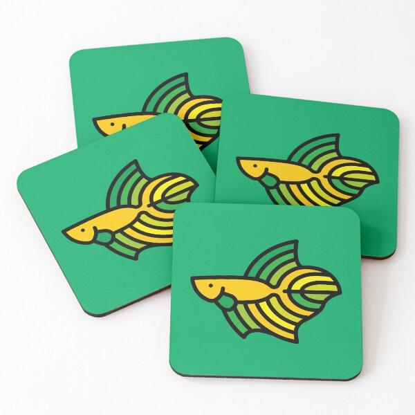 Item preview, Betta Fish – Yellow & Green Version designed and sold by Satoshy Atelier.