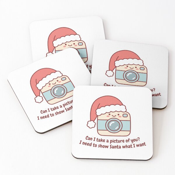 Item preview, Can I Take a Picture of You? Funny Christmas Camera Sticker designed and sold by MuseAI.