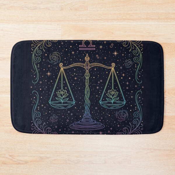 Item preview, Libra Zodiac Sign Art – Libra Scales Illustration designed and sold by Live_With_Suzy.