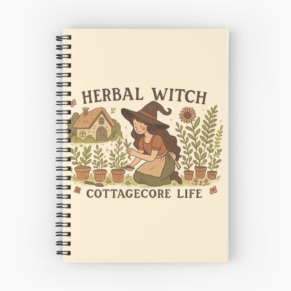 Item preview, Herbal Witch, Cottagecore Life - Whimsical Garden Magic designed and sold by goodcrystals.