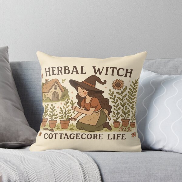 Item preview, Herbal Witch, Cottagecore Life - Whimsical Garden Magic designed and sold by goodcrystals.