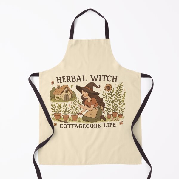 Item preview, Herbal Witch, Cottagecore Life - Whimsical Garden Magic designed and sold by goodcrystals.