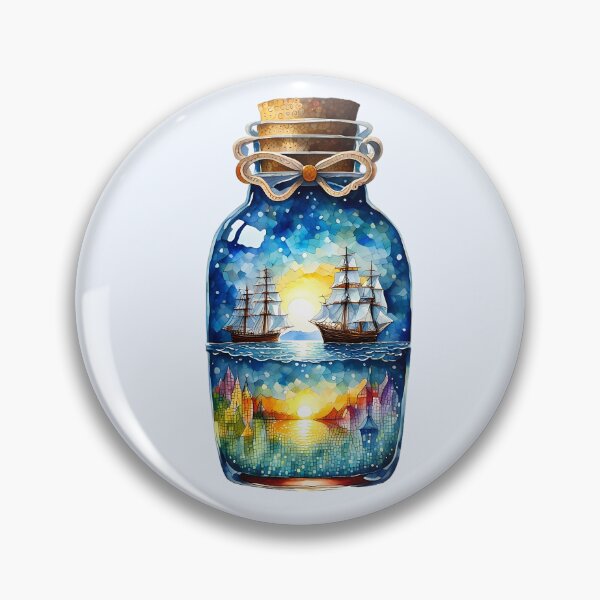 Item preview, Seafaring in a Bottle: An Imaginative Journey designed and sold by Mianku | Für das Leben.