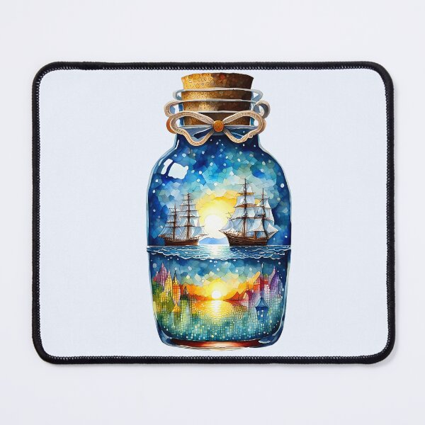 Item preview, Seafaring in a Bottle: An Imaginative Journey designed and sold by Mianku | Für das Leben.