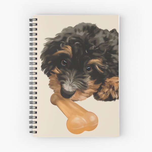 Item preview, Dog with a Bone designed and sold by AuraBerryArt.