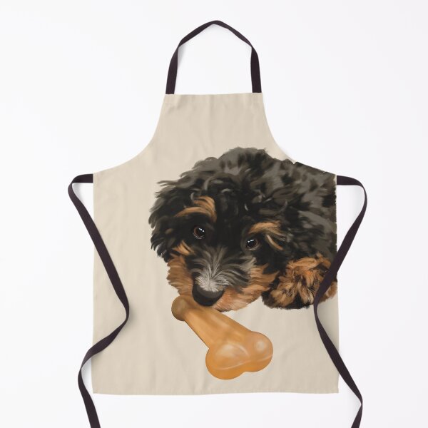 Item preview, Dog with a Bone designed and sold by AuraBerryArt.