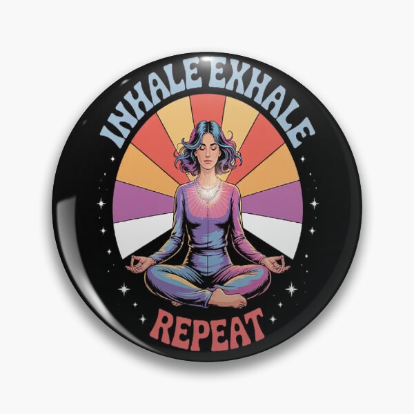 Item preview, Breathe Deep Inhale Exhale Repeat designed and sold by CottonCandyPrin.